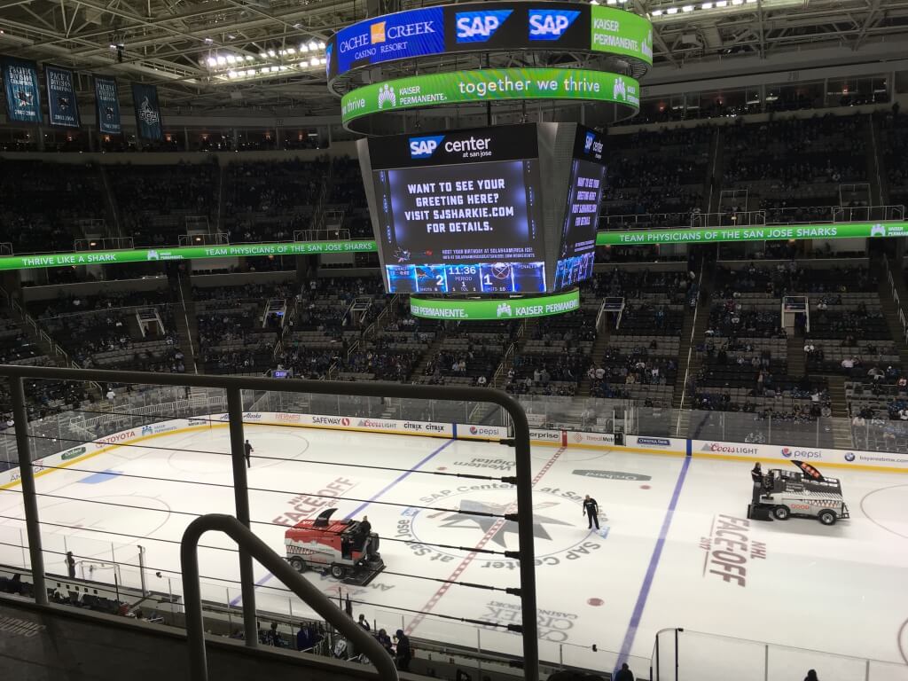 (2017-10-12) Sabres vs Sharks